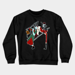 I Saw Mommy Kissing Santa Jack Crewneck Sweatshirt